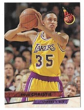 1993-94 Fleer Ultra Basketball Doug Christie Card #93 Los Angeles Lakers
