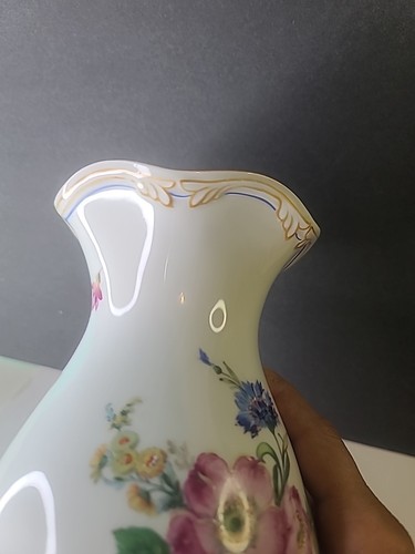JLMenau Graf Von Henneberg Floral Vase White Porcelain Boutique  Top Tulip 2703 - Bild 6 von 13