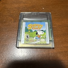 Snoopy Tennis Tested (Nintendo Game Boy Color, 2001) Cart Only