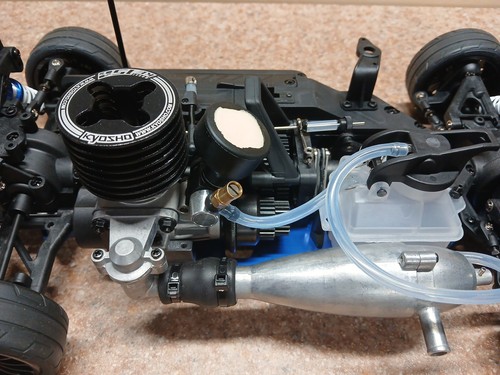 TAMIYA MEETS KYOSHO !! BNB FW06 CHASSIS KIT PLUS KE15SP WITH RECOIL STARTER ARTR - Bild 10 von 17