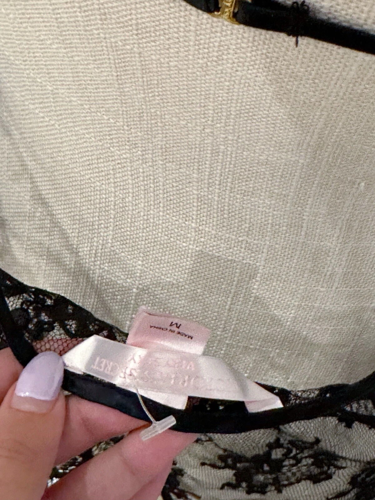 UNDERCOVER Vintage see through Victoria’s Secret Black slip dress