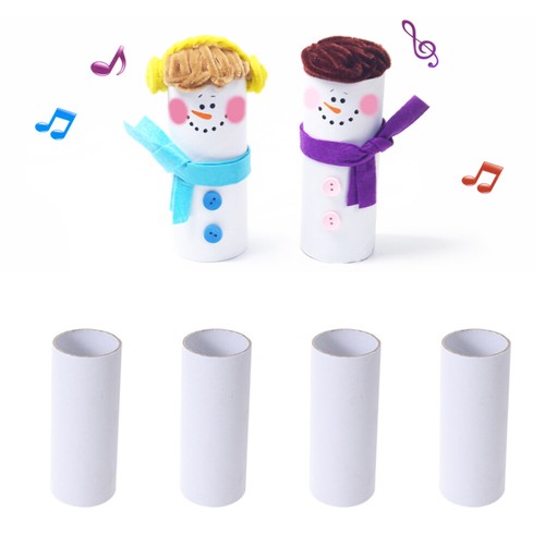 15 PCs Craft Rolls Creative Fun DIY Papprohre (weiß) Pappschlauch - Bild 10 von 12