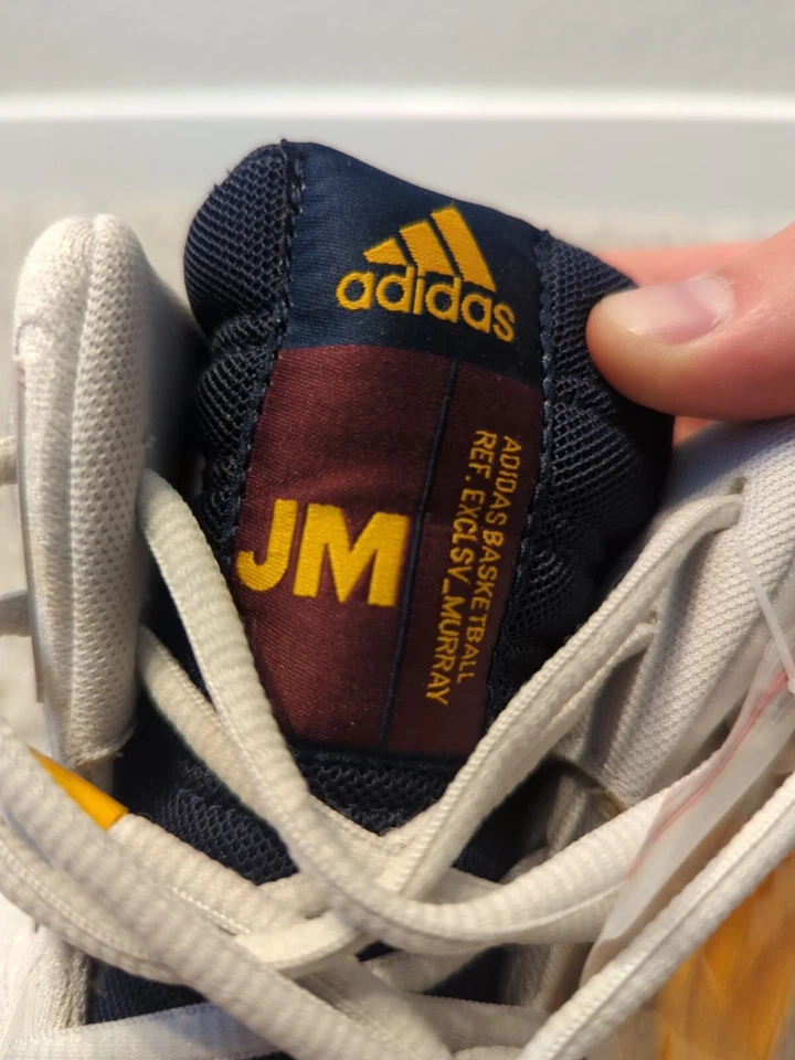 AMOSTRA Adidas Mad Bounce Jamal Murray Nuggets PE Tamanho 14 Sapatos Exclusivos para Jogadores - Imagem 2 de 4
