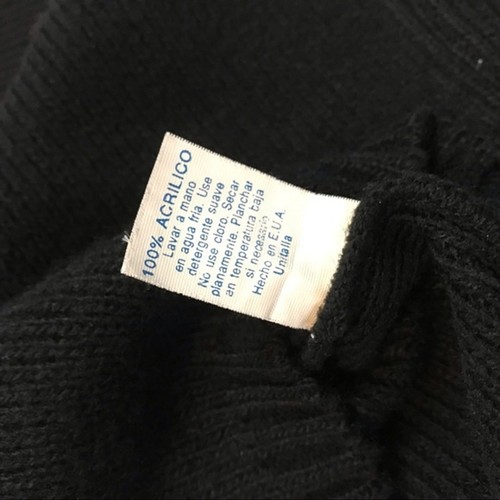 Chaleco Suéter Vintage Adornado Negro Dorado Estrellas - Imagen 5 de 9