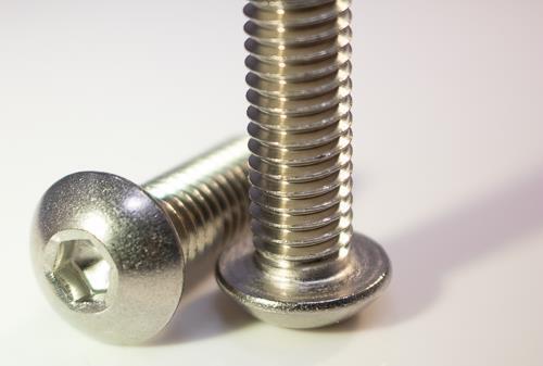 3/8-24 x 1-1/4" 18-8 Edelstahl Knopfkopfschrauben | Stck 20 | Art.-Nr.: 2118 - Bild 2 von 2