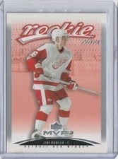 2003-04 Upper Deck MVP Rookie Card #449 Jiri Hudler Detroit Red Wings