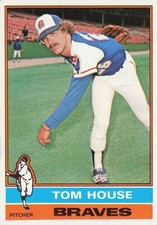 Tom House 1976 TOPPS Baseball Card #231