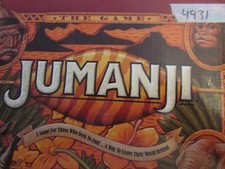 JUMANJI The Game Board Game 2017 Edition In Excellent  Condition