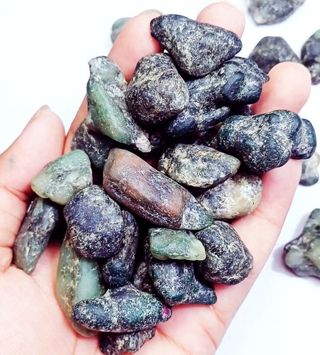 All Kinds Natural Earth Mined Rough 50 to 250+ Ct Loose Gemstone With Free Gift - Picture 19 of 42