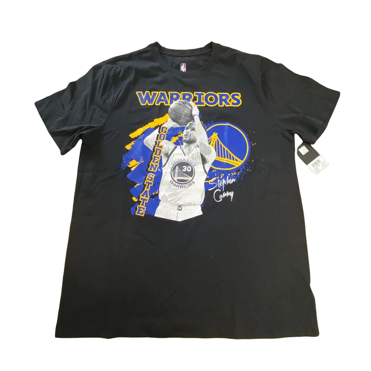 NBA GOLDEN STATE WARRIORS STEPHEN CURRY T-SHIRT 'WHITE