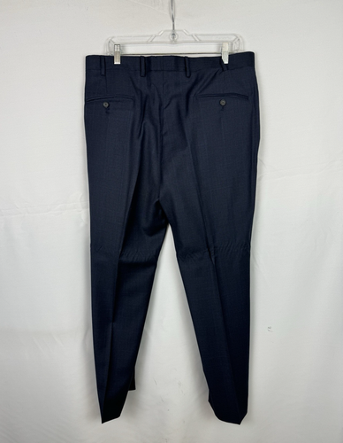 Brooks Brothers Regent Fit Wool 2 Piece Suit Windowpane Navy Size 42 R, 36 W - Picture 9 of 15