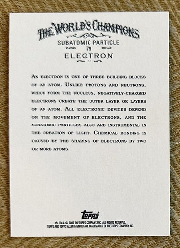 2009 Topps Allen Ginter ELECTRON #79 - Foto 2 di 2