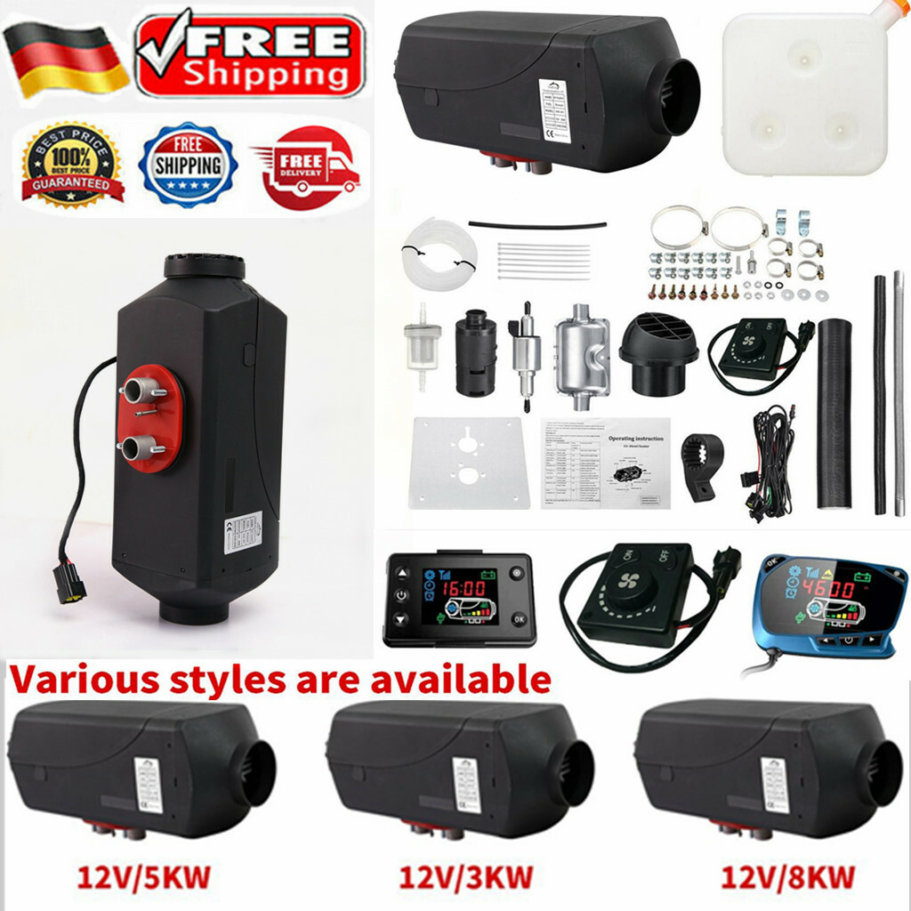 12V 3Kw/5Kw/8Kw Diesel Auto Heizung Standheizung Luftheizung Air Heater LCD PKW 12V 3Kw/5Kw/8Kw Diesel Auto Heizung Standheizung Luftheizung Air Heater LCD PKW