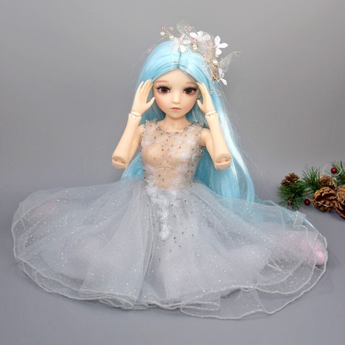 Fashion BJD Doll 1/3 24inch Girl Dolls Changeable Brown Eyes Soft Hair Assembled - Picture 18 of 22