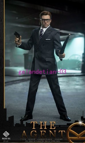 1/6 PRESENT TOYS PT-sp47 The Agent Eggsy Action Figure In Stock - Picture 5 of 11
