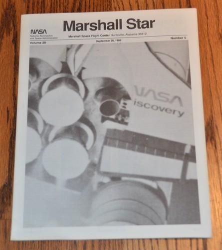 NASA Marshall Star September 1988 newspaper magazine Discovery MSFC STS-26 - Picture 1 of 2