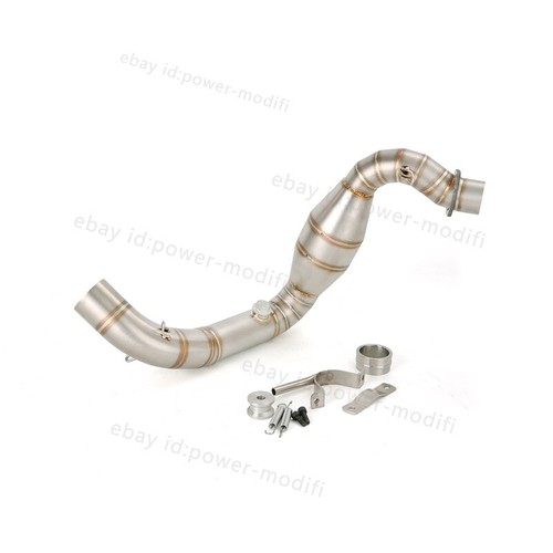 For BMW G310R G310GS 2016-2025 Muffler Exhaust Header Link Pipe 51MM System Tube - Picture 3 of 8