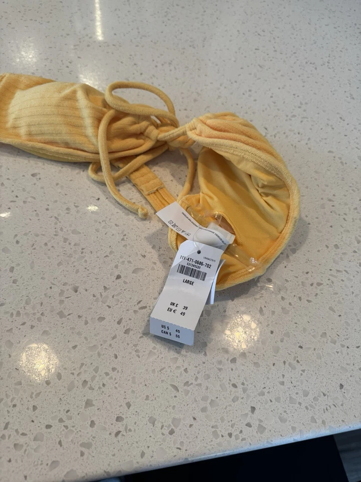 Top de baño Abercrombie & Fitch naranja nuevo con etiquetas grande para mujer’s  Foto 3 de 4