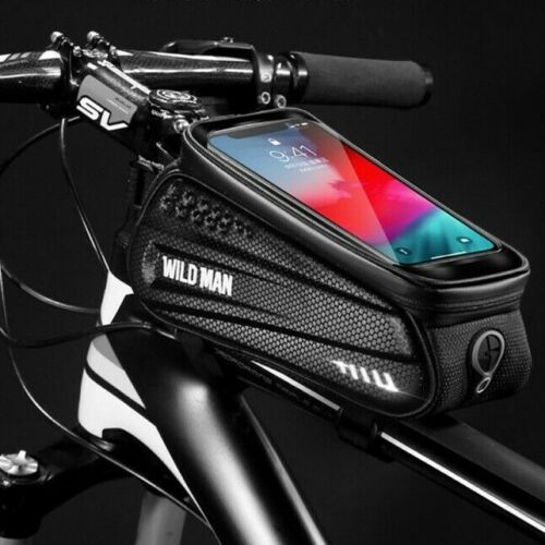 Bolsa De Bicicleta Tubular WildMan Con Bolsillo Para Smartphone Hasta 6.9" WMN - Imagen 2 de 12