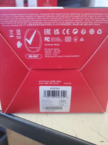 HyperX DuoCast Condenser Microphone - Black (4P5E2AA) - Picture 6 of 6