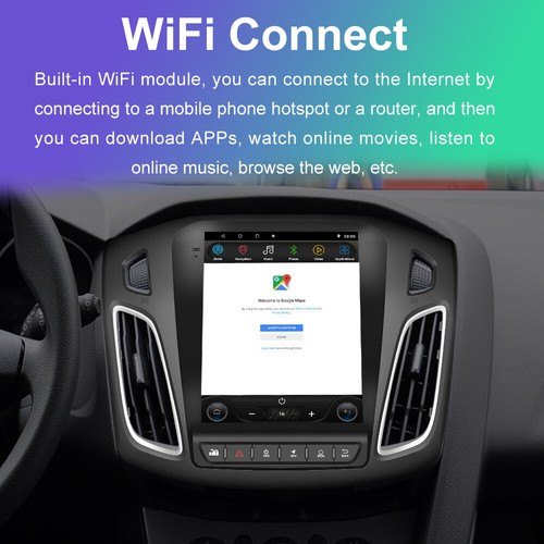 9.7" 32GB Android 12.0 Carplay Car Stereo Radio For 2012-2018 Ford Focus Navi FM - Bild 8 von 15