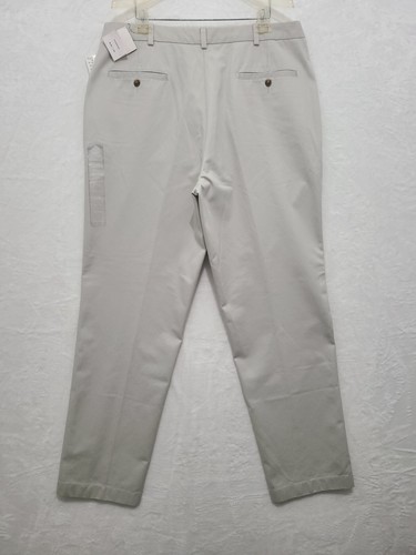 Brooks Brothers faltenfrei Herren gerade Passform beige Advance Chino Größe 40x34 - Bild 2 von 11