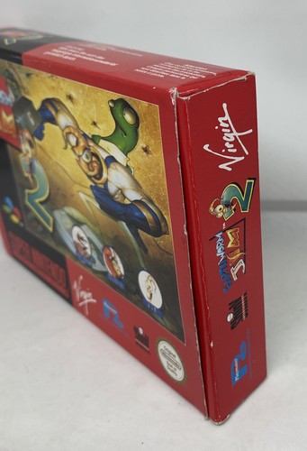 EARTHWORM JIM 2 - SNES SUPER NINTENDO - CIB - COMPLETE - PAL UK - VGC - RARE - Picture 7 of 20