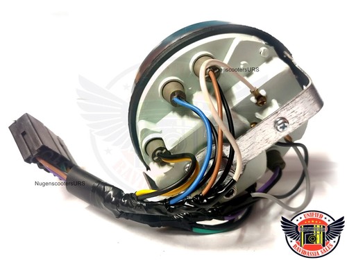 Speedometer For Vespa LML Stella PX Lusso 80-200, 120 km/h (80 mph) White Grey - Picture 3 of 5