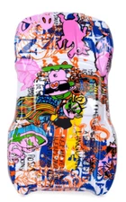 Custom Body Graffiti Pink Pig for Traxxas Slash 1/10 Truck Car Body 4x4 6811