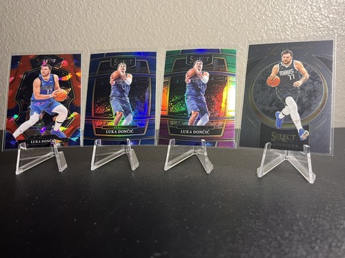 2021-23 Panini Select Luka Doncic 4 Card Lot (3 Prizms!) ๐ฅ - Picture 2 of 8