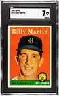 Topps Billy Martin Baseball 1958 Season Sports Trading Cards & Accessories
