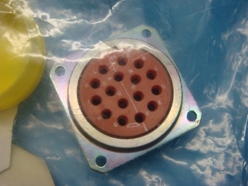 (1) JTP02RE-20-16S MS27508 BOX MOUNT RECEPTACLE CONNECTOR 16 POSITION MIL-SPEC - Picture 6 of 6