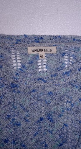 Maglione maglia Margeaux & Ellie multi blu leggero per multistrato XL donna - Foto 2 di 3