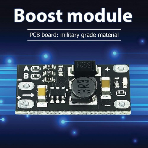 Lithium Battery Boost 3.7V to 12V DC-DC Step Up Board Supports 5/8/9/12V Output - Bild 1 von 7