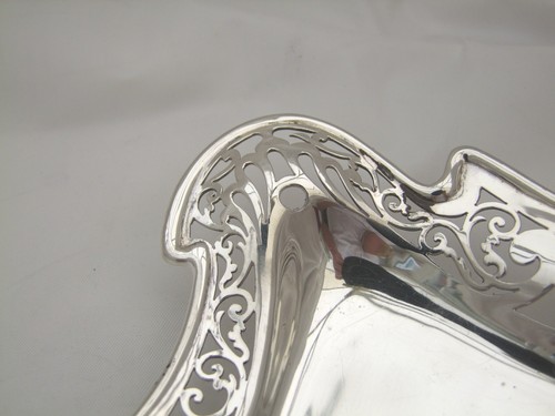 RARE EDWARDIAN HM STERLING SILVER DRESSING TABLE TRAY 1903 - Picture 8 of 12