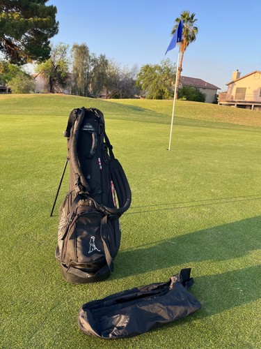 Bolsa de golf Ping Hoofer Vantage de 5 vías - Antigua Invitational MV 3 + capucha para lluvia - Imagen 3 de 9