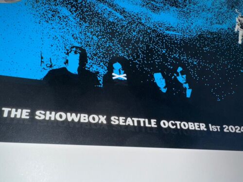 Póster Jack White Seattle WA The Showbox 2024 Serigrafía #’d X/280 Oficial - Imagen 8 de 12