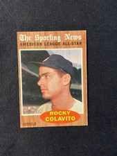 1962 Topps EX #472 Rocky Colavito All Star