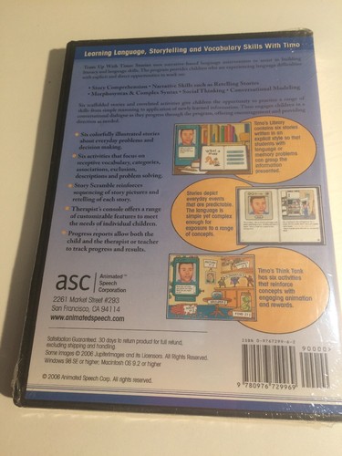 Team Up With Timo Stories CD-ROM! Launching Language and Literacy - Picture 2 of 3