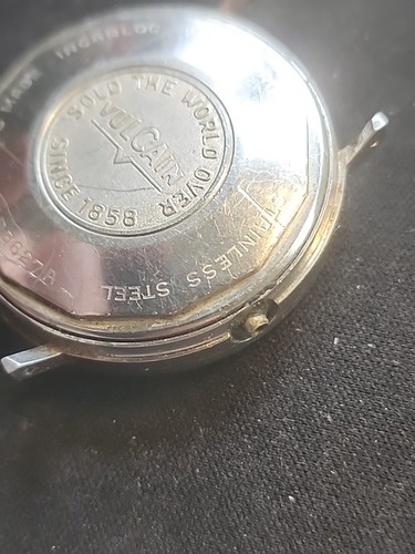 Vintage Vulcain wristwatch watch Case/Back/Crystal Estate - Parts - Picture 5 of 12