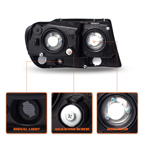 For 2005-2006 Nissan Altima 4Dr Halogen Headlights Assembly Headlamps 05-06 Pair - Picture 23 of 24