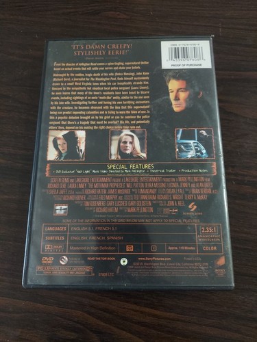 The Mothman Prophecies (DVD, 2002) Richard Gere Laura Linney  - Picture 2 of 3