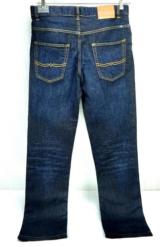 Lucky Brand Boys Jeans Straight Leg Size 20 Adjustable Waist Barite Blue - Picture 5 of 12