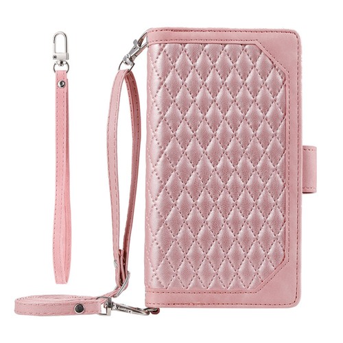 Zip Card Wallet Card Lanyard Flip Cover for Samsung S23+ S22+ S21+ S20+ FE Ultra - Picture 25 of 33