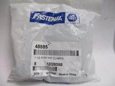 Fastenal 48885 1 1/2" Strut Pipe Clamp (5Pk)
