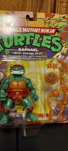 ๐ข TMNT ๐ข RAPHAL & MICHELANGELO ๐ข WITH STORAGE SHELL ๐ข 2022 PLAYMATES ๐ข - Picture 4 of 6