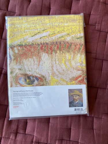 The MET NYC Van Goch Selbstportrait Wandbehang. Aus 100% Baumwolle. - Bild 3 von 6