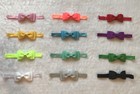 12 Pcs Kids Girl Baby Toddler Bow Headband Hair Accessories Headwear Multi-color
