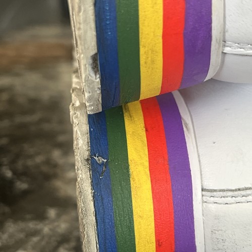 Puma Roma Amor Rainbow Plateau Sneaker Damen Größe 7 US 373647-01 - Bild 10 von 14