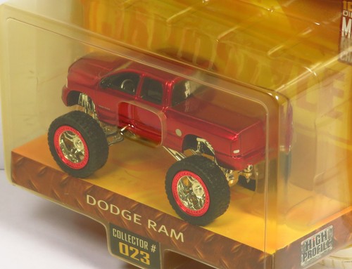 Jada Wave 2 High Profile Dodge Ram Pickup Truck Off Road 4X4 Red # 023 1:64 - 第 5/6 張圖片